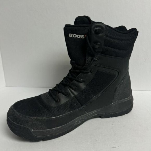 Bogs Mens Shale 6” Ggrip Waterproof Boot Black Size 14 M main image 6